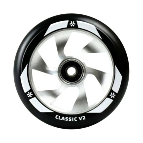 Kółko do hulajnogi Union Classic V2 Pro 110 mm czarne/srebrne
