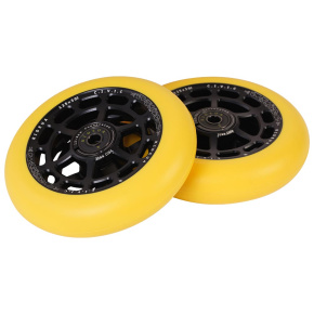 Kółka UrbanArtt Civic 125x30 mm Black/Yellow 2 szt.