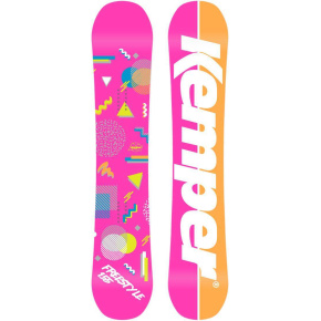Snowboard Kemper Freestyle 2021/22 (161cm|różowy)