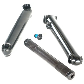 Family Tubular 3-częściowa 48-wypustowa korba BMX (170 mm | Czarny)