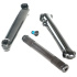 Family Tubular 3-częściowa 48-wypustowa korba BMX (170 mm | Czarny)