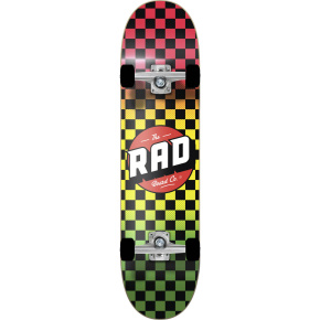 Zestaw do deskorolki RAD Checkers (7.5"|Rasta Fade)