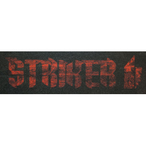 Griptape Striker Logo Red/Black