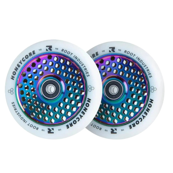 Kółka Root Industries Honeycore White 110mm 2szt Neochrome