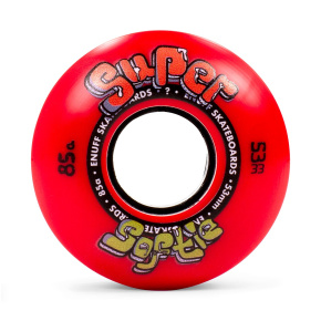 Koła Enuff Super Softie - czerwone - 53 mm