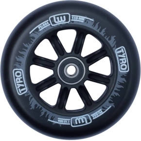 Kółko Longway Tyro Nylon Core 110 mm Black/White Flame