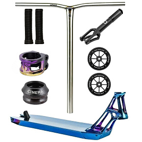 Hulajnoga wyczynowa Custom Divine X Ethic Pandemonium V2 500 mm niebieska