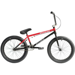 Division Brookside 20" 2021 Wyczynowy Rower BMX (20.5" | Black/Red Fade)