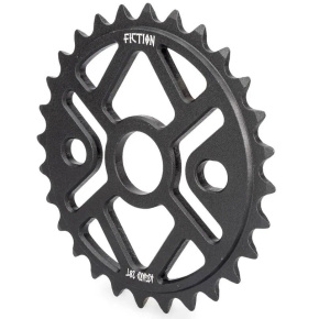 Przerzutki Fiction BMX Asgard Freestyle BMX (czarne|28T)