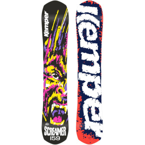 Snowboard Kemper Screamer 1990/91 (159cm|czarny)