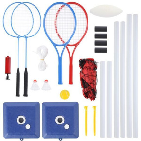Zestaw do tenisa, badmintona i siatkówki NILS NT0300