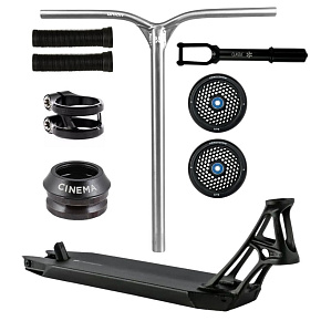 Hulajnoga wyczynowa Custom Ethic × Union Park – 460 × 130 mm / 110 × 24 mm / IHC – czarny