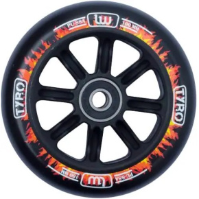 Kółko Longway Tyro Nylon Core 100 mm Black/Fire Flame
