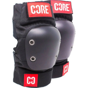 Ochraniacze łokci CORE Pro (XS|czarny/czerwony)