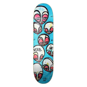 Verb Skate Board (8.25"|Faces Blue)
