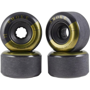 Zestaw 4 kółek do longboardu Blood Orange Smoke (66 mm|czarne)