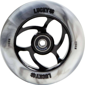 Kółko Lucky Torsion 110 mm Black/White Swirl