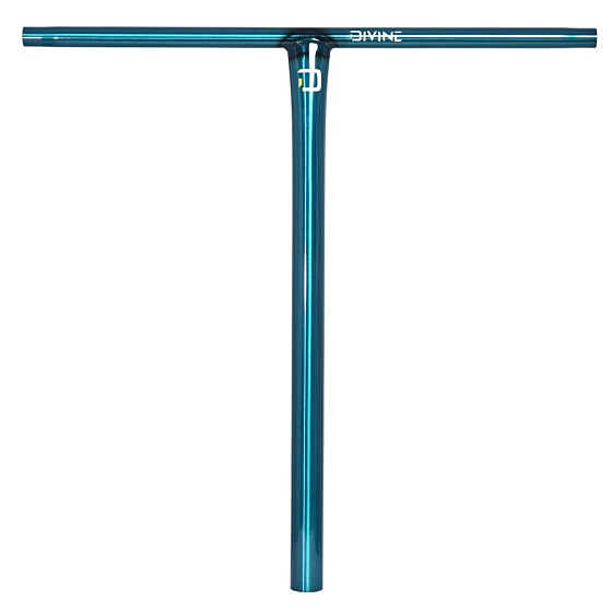 Kierownica Divine T-bar standard 580x580 mm Polished Teal