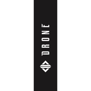Drone Big Logo Griptape Na Koloběžku (Černá)