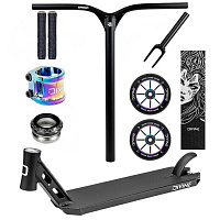 Hulajnoga freestyle Custom Divine Park ALU Black/Neochrome