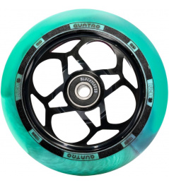 Kółko Lucky Quatro 110mm Czarny / Turkusowy
