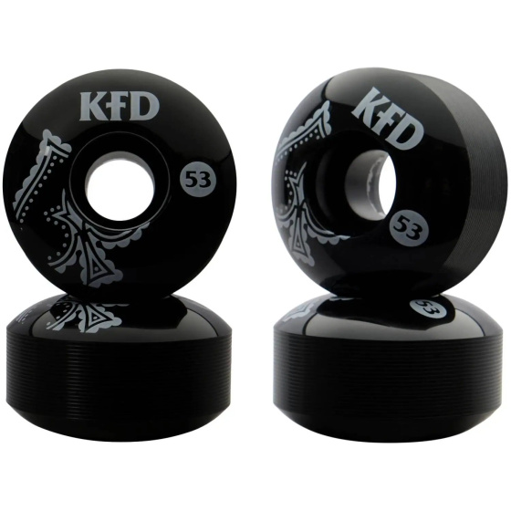 Kółka do deskorolki KFD Team 4-Set (53mm|Bandana)