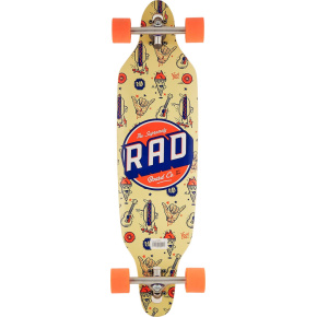 Longboard RAD 36" Wallpaper Orange