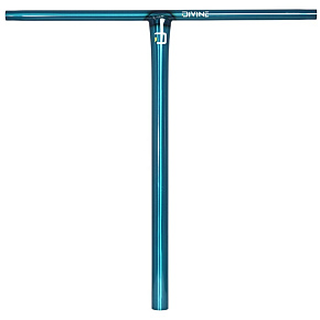 Kierownica Divine T-bar oversize 580x580 mm Polished Teal Kierownica Divine T-bar oversize 580x580 mm Polished Teal
