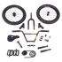 Zestaw do budowy BMX Stolen/Fiction Freecoaster V8 (matowa czerń|napęd prawostronny)