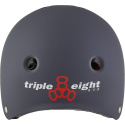 Kask Triple Eight Brainsaver XS-S Szary