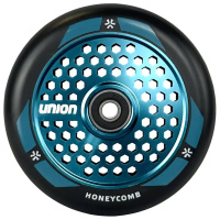 Kółko Union Honeycomb Pro Scooter Wheel 110mm Czarny/Polished Teal