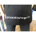 Koszulka Scootshop.cz Longfit Czarny