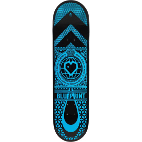 Deskorolka Blueprint Home Heart (8.25"|czarny/niebieski)