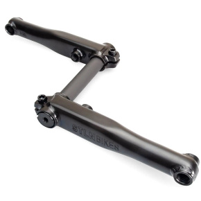 3-częściowa korba BMX Stolen Mob V4 8-Spline (165 mm|czarna)