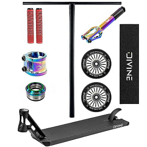 Hulajnoga freestyle Custom Divine Street 6" 580 mm Forget Czarna
