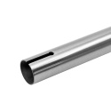 Kierownica Divine T-bar srebrna oversize 650x610 mm