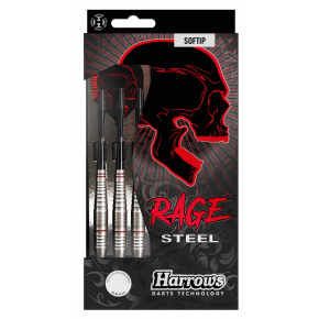 Rzutki Harrows Harrows Rage Steel soft 20g Rage Steel soft 20g