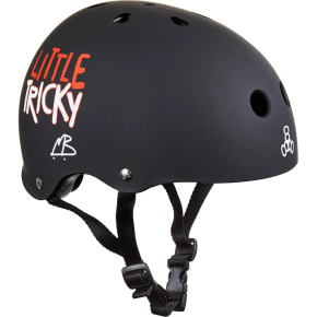 Kask dziecięcy Triple Eight Little Tricky (czarny)