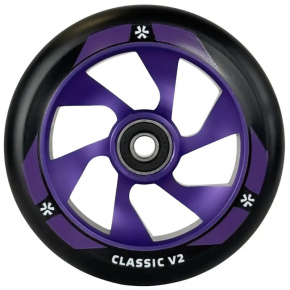 Union Classic V2 Pro Scooter Wheel 110mm Czarny/Fioletowy