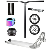 Hulajnoga freestyle Custom Divine X Union X Ethic Pandemonium 460 mm srebrna