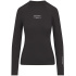 Whitespace Damska Graphene Crew Neck Baselayer (XS|Black Onyx)