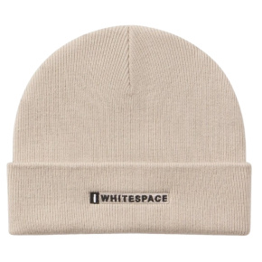 Whitespace Knit Beanie (Bone)