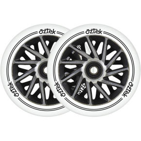 Kolečka Aztek Ermine XL Černé 115x30mm 2ks