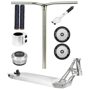 Hulajnoga freestyle Custom Divine X Union X Ethic Pandemonium 460 mm srebrna