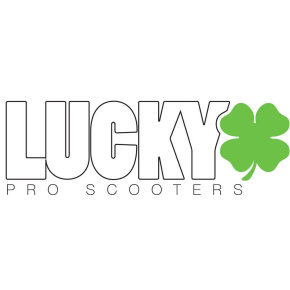 Naklejka Lucky Biały