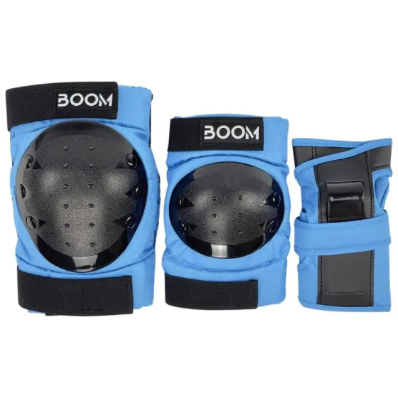 Zestaw niebieskich ochraniaczy Boom Classic S