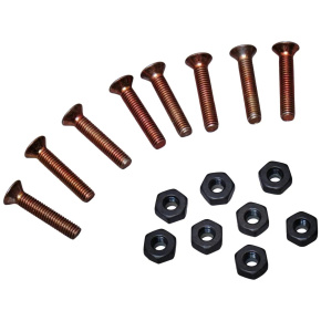 Venom Redheads Truck Bolts 8 Set (1.25"|czarny)