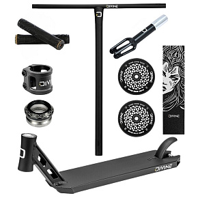 Hulajnoga freestyle Custom Divine CrMo czarna