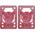 Pig Piles Soft Skateboard Risers 2-Zestaw (Czerwony)