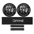 Zestaw 2 sztuk kółek Divine 120 mm Hollowcore + Divine griptape + Divine gripy